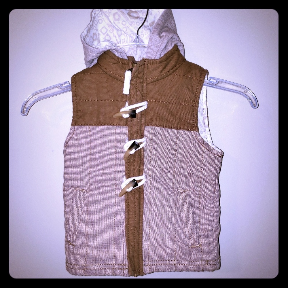 Boy's OshKosh Hoodie Vest